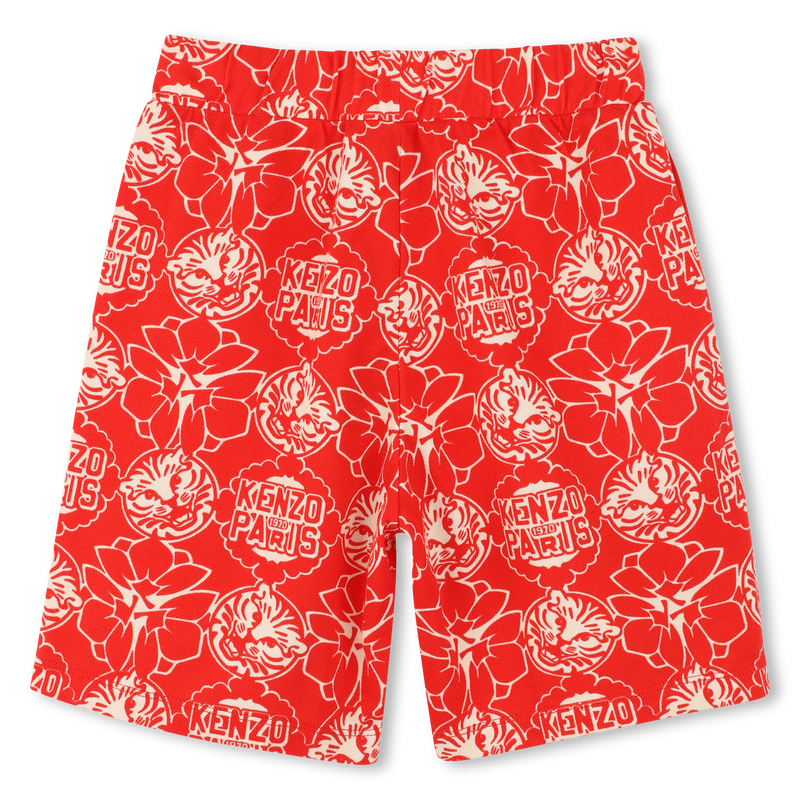Bermuda imprimé japonisant KENZO KIDS 
                    GARCON