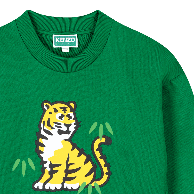 Sweat-shirt avec imprim&eacute; KENZO KIDS 
                        GARCON