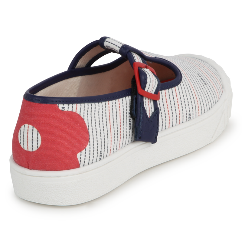Baskets à boucles en toile KENZO KIDS 
                    UNISEXE