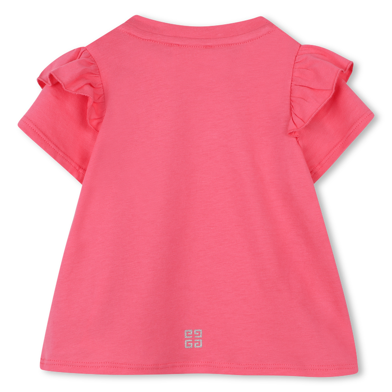 T-shirt à manches volantées GIVENCHY 
                    FILLE
