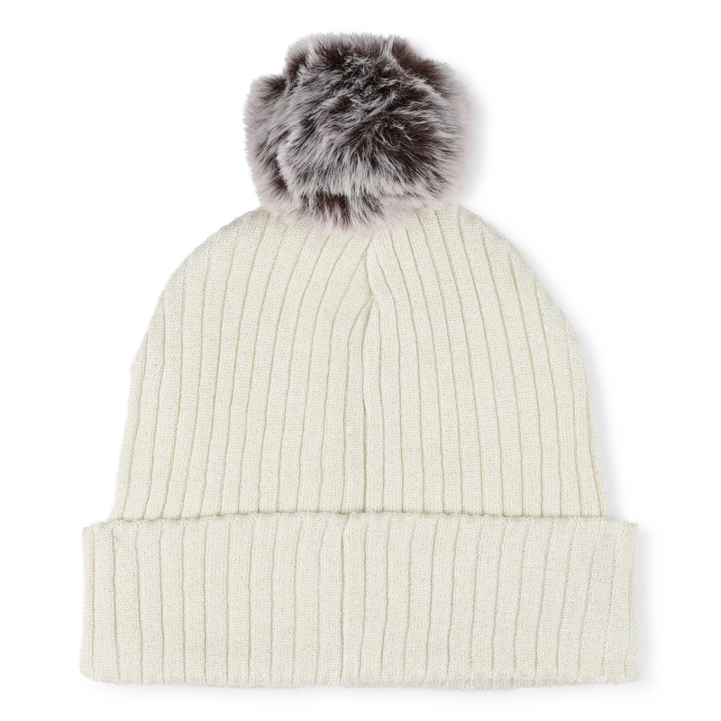 Bonnet &agrave; pompon MICHAEL KORS 
                        FILLE