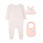 Ensemble pyjama + bonnet + bavoir KENZO KIDS 
                    UNISEXE
