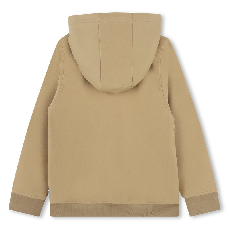 Cardigan zipp&eacute; &agrave; capuche BOSS 
                        GARCON