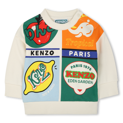 Sweat-shirt en molleton KENZO KIDS GARCON