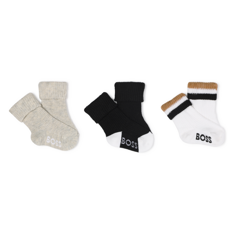 Lot de 3 paires de chaussettes BOSS 
                    GARCON