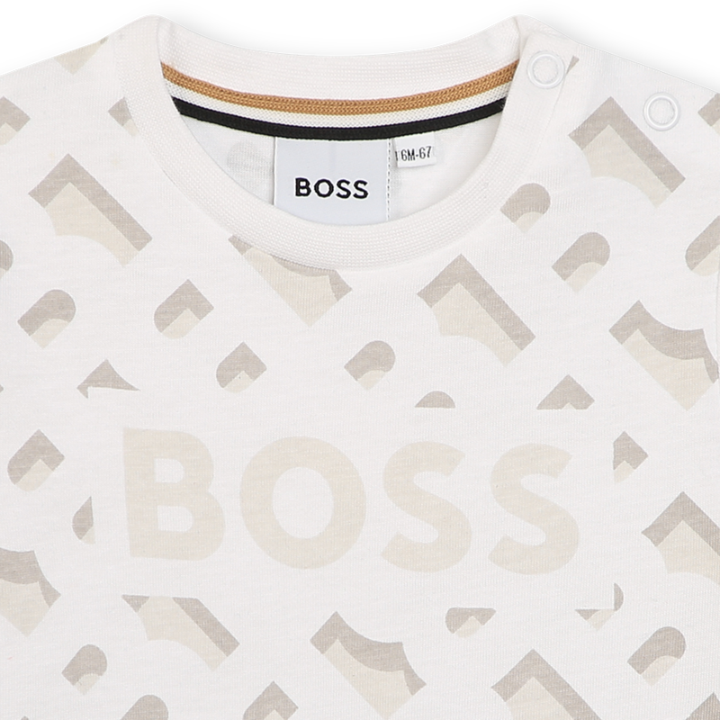T-shirt imprimé BOSS 
                    GARCON