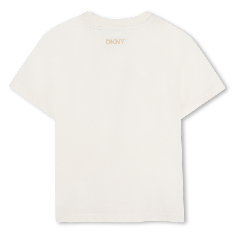 TEE-SHIRT MANCHES COURTES DKNY 
                        UNISEXE