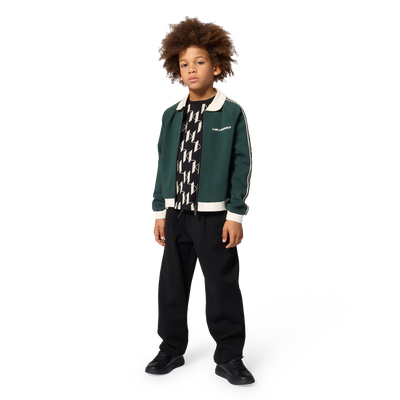 Pantalon chic KARL LAGERFELD KIDS GARCON