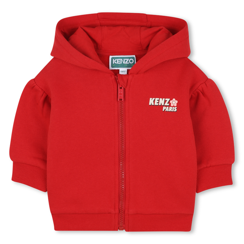 Cardigan de jogging en molleton KENZO KIDS 
                        FILLE