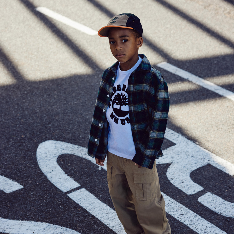 Pantalon en coton TIMBERLAND 
                    GARCON