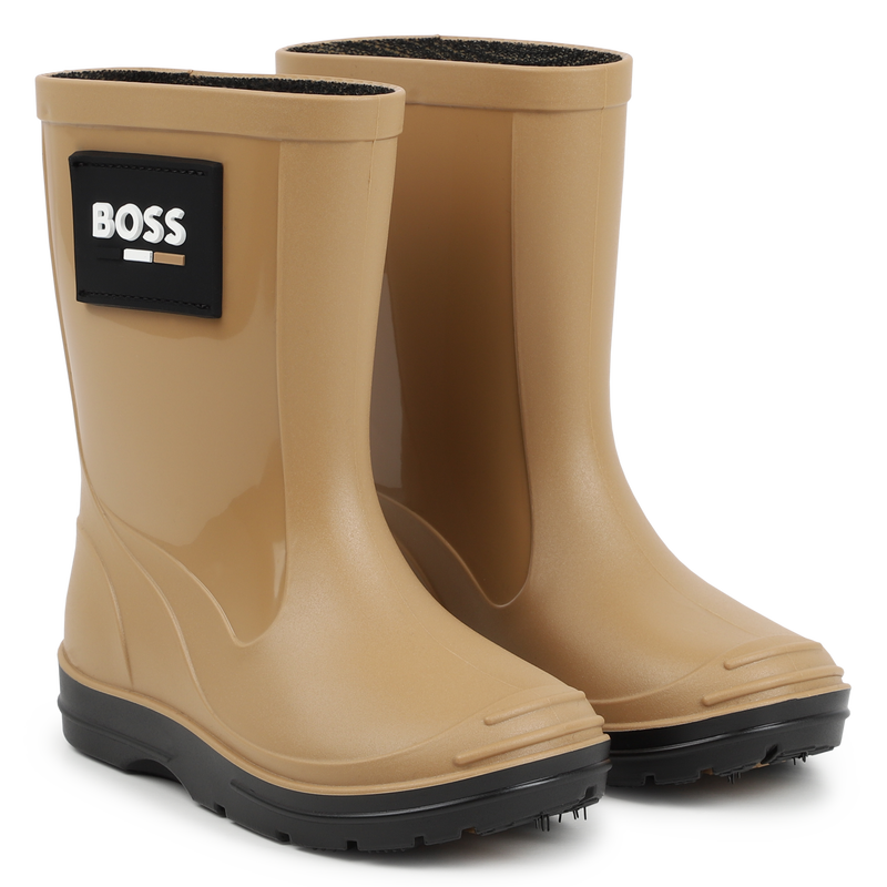 Bottes de pluie bitextur&eacute;es BOSS 
                        GARCON