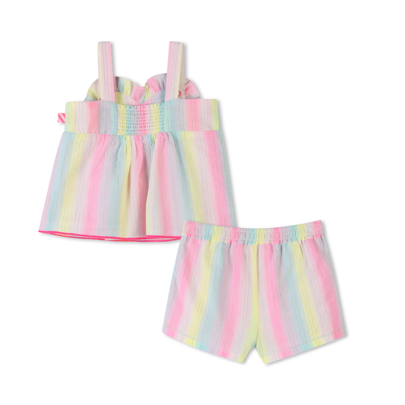 Blouse et short rayés BILLIEBLUSH 
                    FILLE