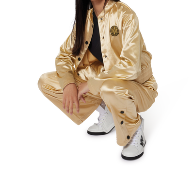 Pantalon large iris&eacute; DKNY FILLE