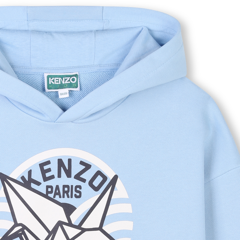 Sweat-shirt &agrave; capuche KENZO KIDS 
                        FILLE