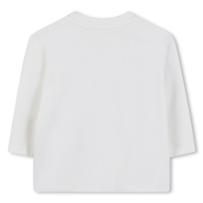 T-shirt &agrave; manches longues KENZO KIDS FILLE