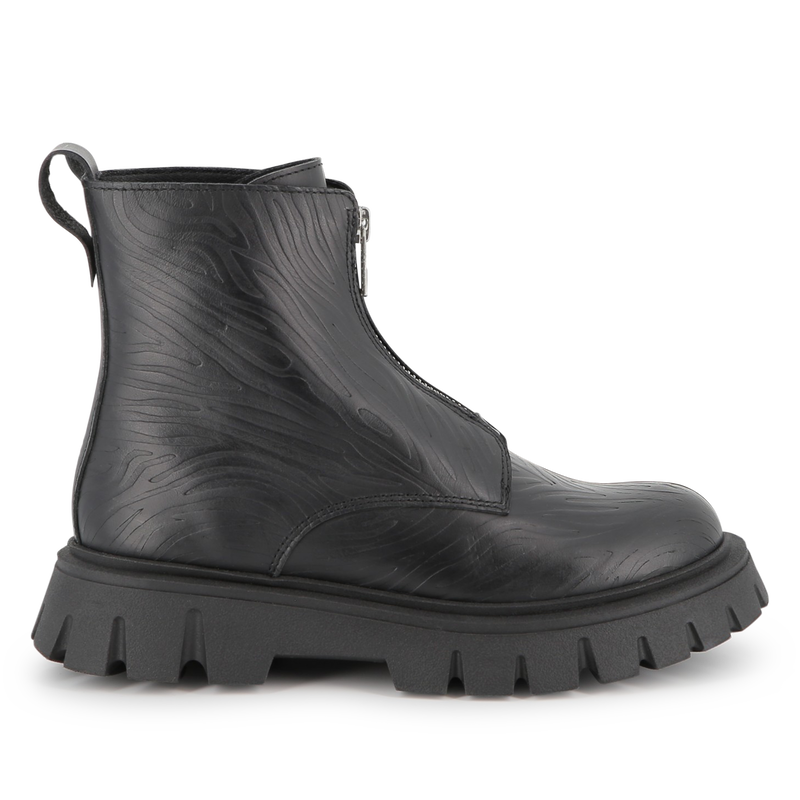 Bottines en cuir de vachette THE MARC JACOBS 
                    FILLE