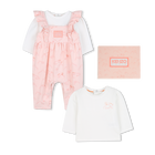 Ensemble tee-shirt + salopette KENZO KIDS 
                    FILLE