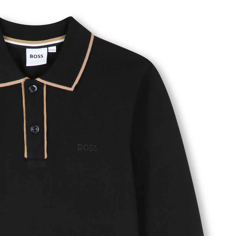 Polo manches longues BOSS 
                        GARCON