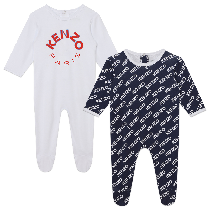 Lot de 2 pyjamas en coton KENZO KIDS 
                    UNISEXE