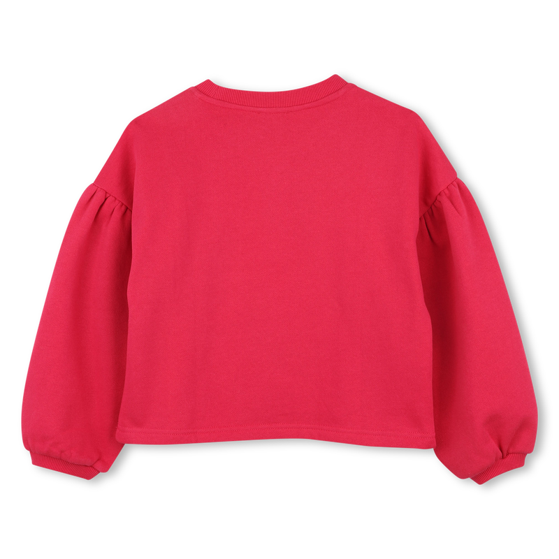 Sweat à manches longues ballon KENZO KIDS 
                    FILLE