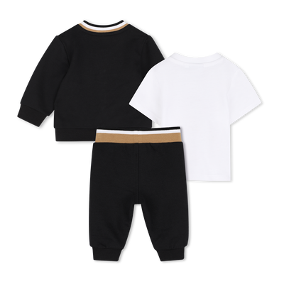 Ensemble Tee-shirt + pantalon + cardigan BOSS GARCON