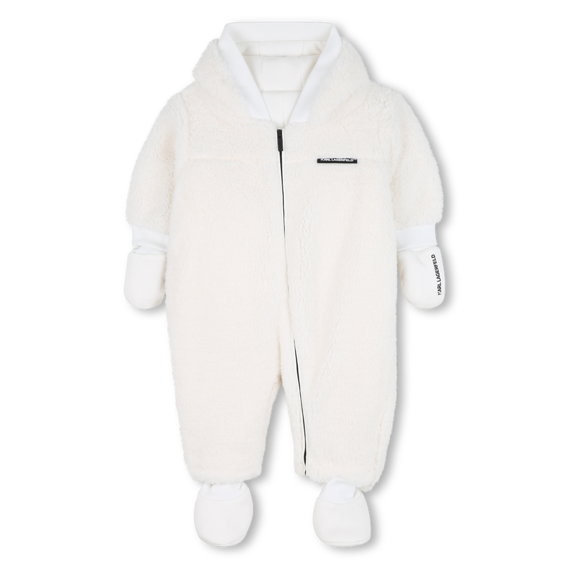 Combinaison pilote à capuche KARL LAGERFELD KIDS 
                    GARCON