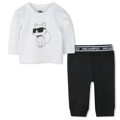 T-shirt et legging KARL LAGERFELD KIDS FILLE