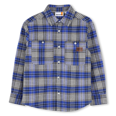 Chemise &agrave; carreaux TIMBERLAND GARCON