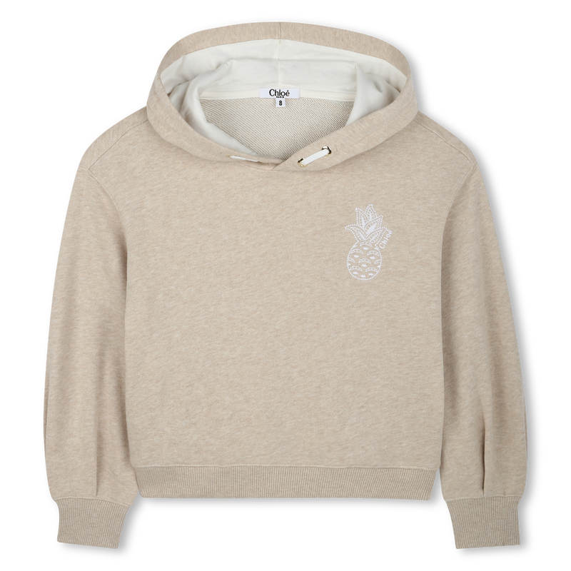 Sweat-shirt brodé à capuche CHLOE 
                    FILLE