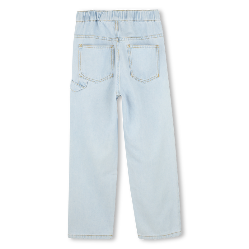 Jean avec imprimés siglés KENZO KIDS 
                    GARCON
