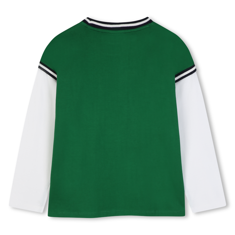 Tee-shirt manches longues KENZO KIDS 
                        GARCON