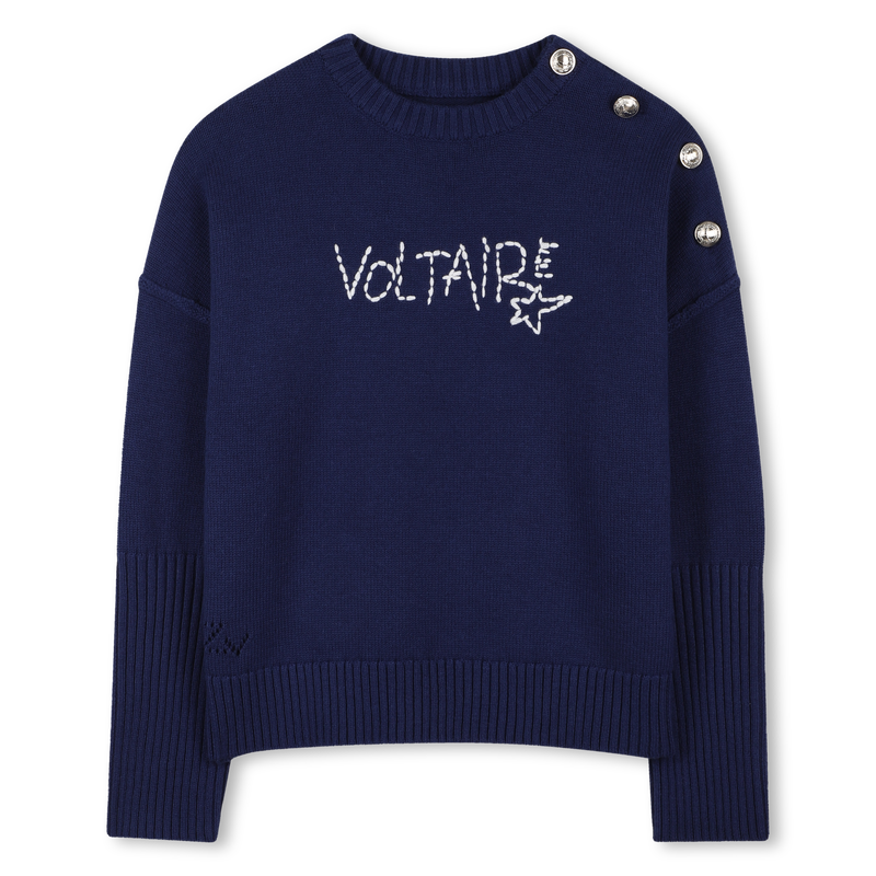 PULL COL ROND ZADIG & VOLTAIRE 
                        FILLE