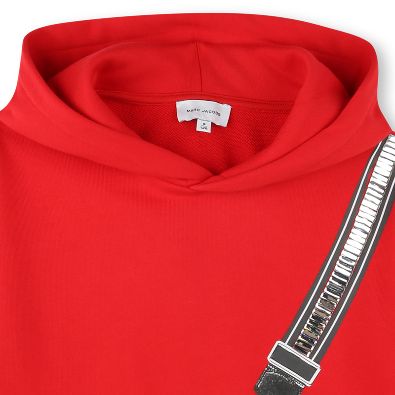 Sweat-shirt à capuche MARC JACOBS 
                    FILLE