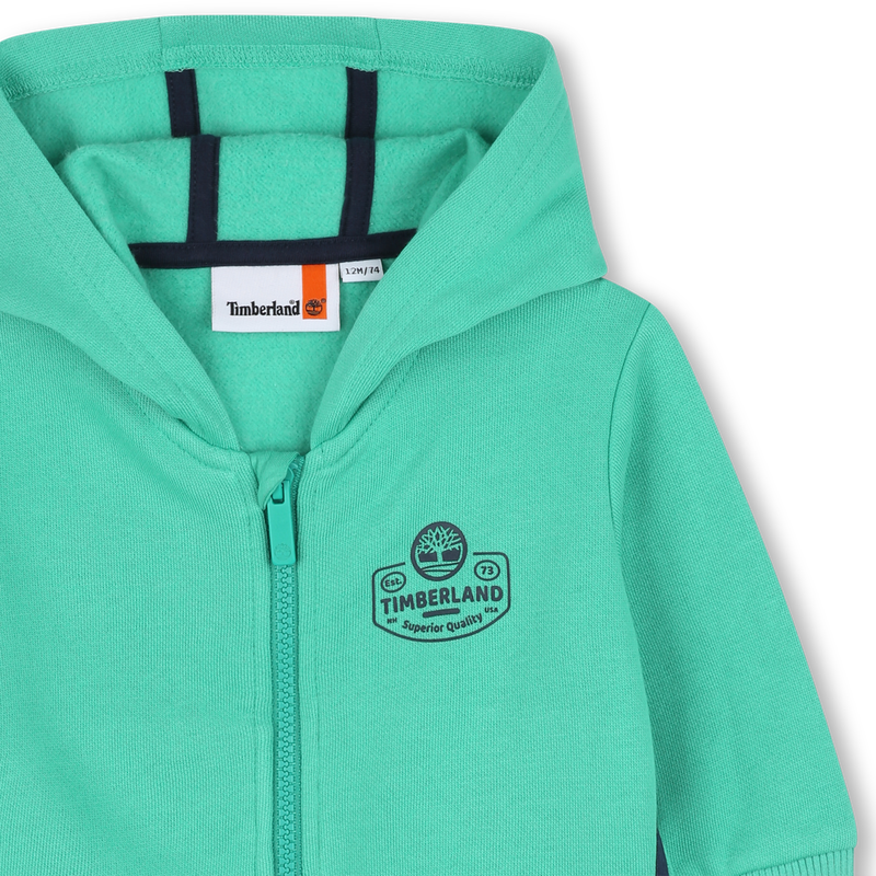 Cardigan de jogging à capuche TIMBERLAND 
                    GARCON