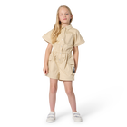 Combishort en satin KENZO KIDS 
                    FILLE