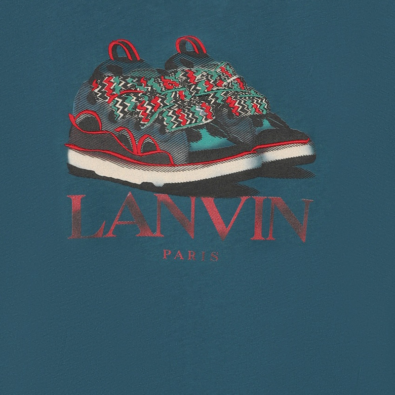 T-shirt avec imprimé baskets LANVIN 
                    GARCON