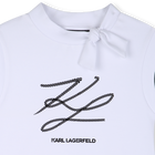 Tee-shirt manches courtes KARL LAGERFELD KIDS 
                    FILLE