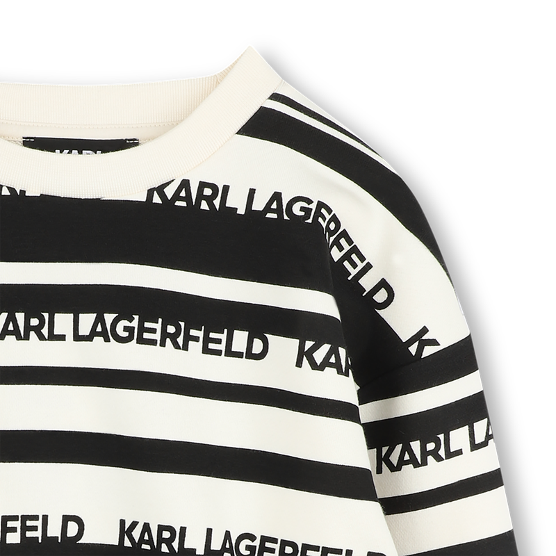 Sweat-shirt rayé KARL LAGERFELD KIDS 
                    GARCON