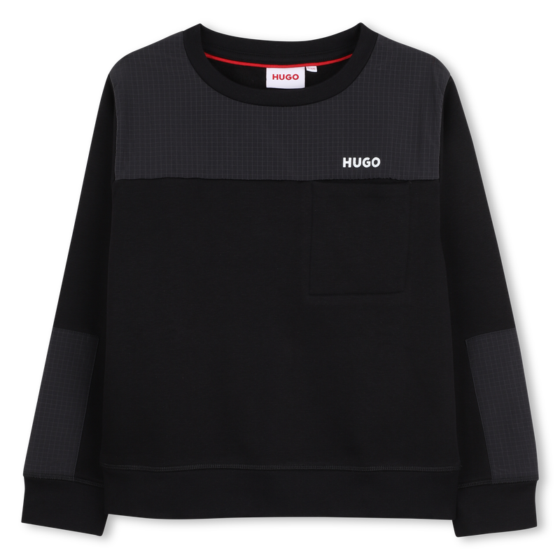 Sweat-shirt col rond Hugo 
                        GARCON