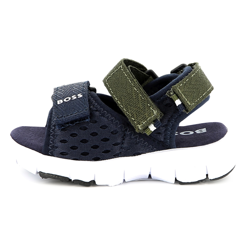 Sandales &agrave; fermeture par bandes auto agrippantes BOSS 
                        GARCON