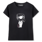Tee-shirt manches courtes KARL LAGERFELD KIDS 
                    FILLE