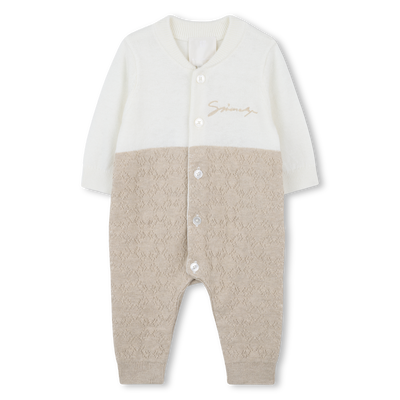 Combinaison bicolore en tricot GIVENCHY UNISEXE