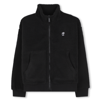 Cardigan peluche fermeture zippée TIMBERLAND GARCON