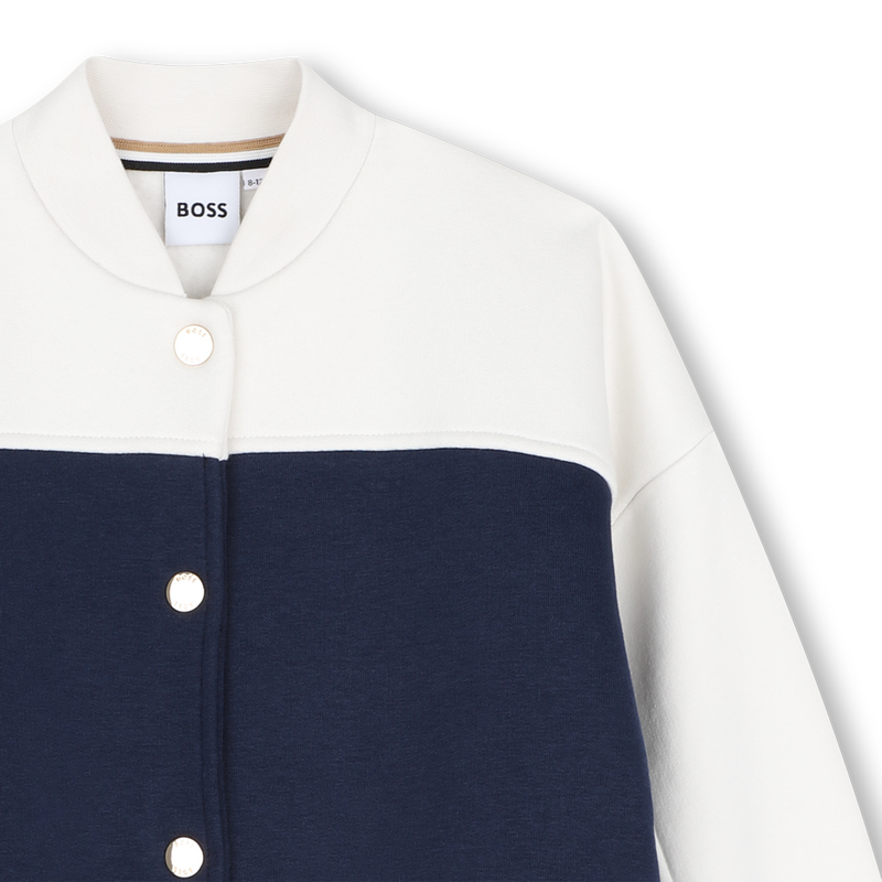 Cardigan en molleton BOSS 
                        FILLE