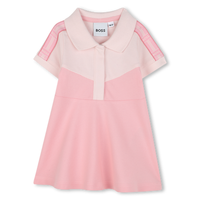 Robe polo avec d&eacute;coupes BOSS FILLE