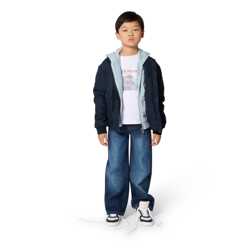 VESTE BOMBER ZIPP&Eacute;E ZADIG & VOLTAIRE 
                        GARCON