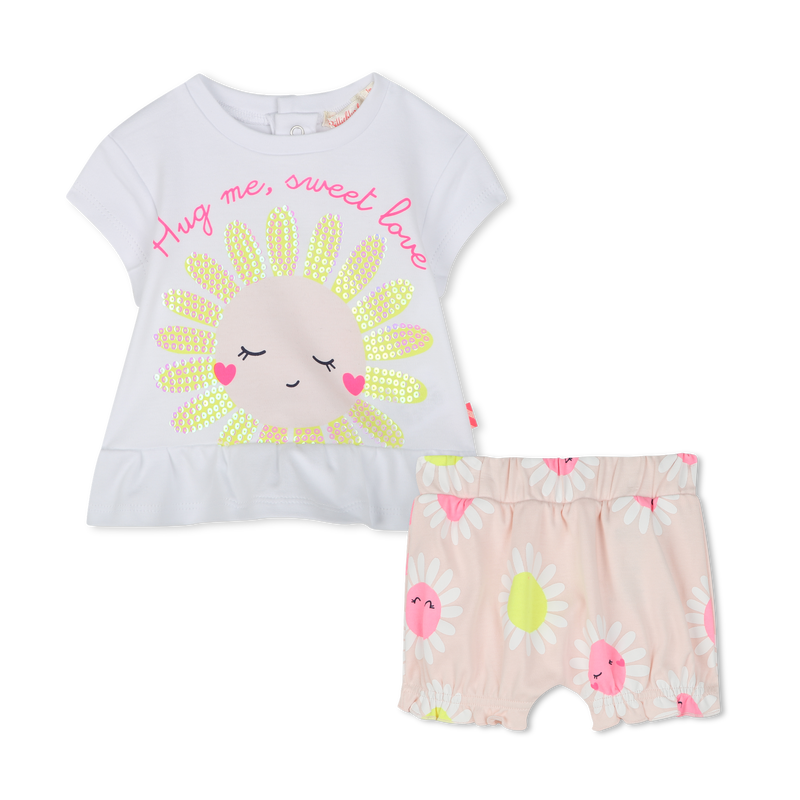 Ensemble T-shirt et short BILLIEBLUSH 
                    FILLE