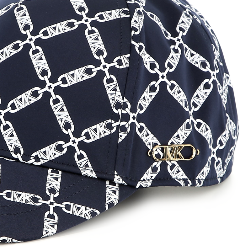 Casquette satin&eacute;e &agrave; motifs MICHAEL KORS 
                        FILLE