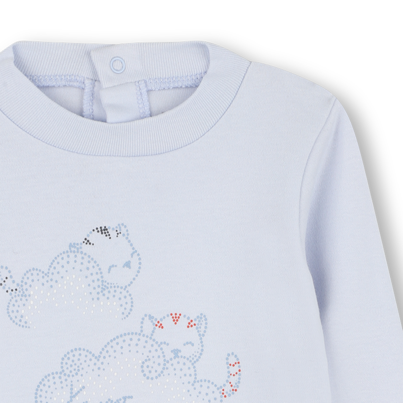 Ensemble combinaison + bonnet KENZO KIDS 
                    GARCON