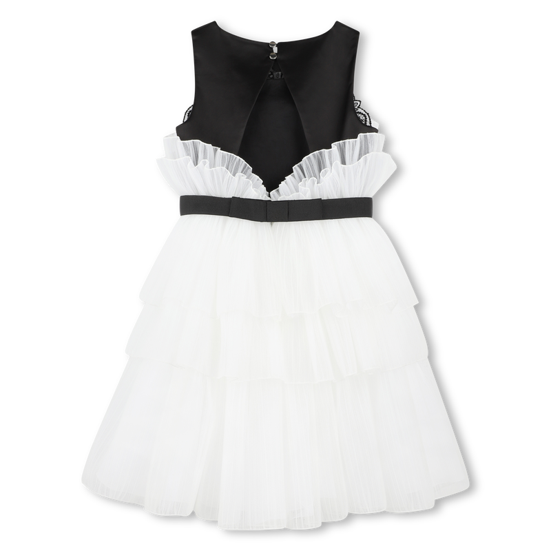 Robe à volants avec tresses GIVENCHY 
                    FILLE